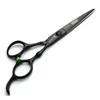 Black 6 inch professional cutting scissors and thinning scissors salon Hair stylist hairdressing tool set319Y