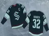 NWT 2020 Seattle Kraken Ice Hockey Jersey Custom Any Name Any Number Stitched Uniforms Men Women Youth Size S-3XL Wholesale