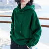 2020 yeni artı kadife temel hoodies için kadınlar için boş zamanlar kadın kışlık düz renk gündelik sweatship pop tops1713161