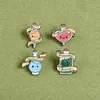 Christmas Cute Cartoon Magic Potion Glass Bottle Creative Emotion Pin Badge Brooch