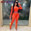 Pinepear See Through Mesh Crescent Moon Print Rompers Rompers Dams kombinezon długie rękaw Sexy Party Club Fashion Dropshipping T200810