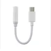 Type-C to 3.5mm Earphone Cable Adapter USB 3.1 Type C Male AUX Audio Female Jack for Type-C Smartphone