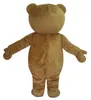 2019 Factory Outlet Teddy Bear Mascot Costume Cartoon Fancy Dress spedizione veloce Formato adulto