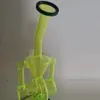 New Arrival Recykler Kolorowe Szkło Bong Faberge Rury Wodne Szklane Bongs Rury wodne Filtr Perkolatorze Palenie Dąb Rigs Rig Oil Rigahs