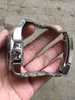 Regarder Master Deep Ceramic Bezel Cystal en acier inoxydable avec fermoir Glide Lock Watches m￩caniques automatiques