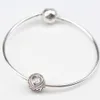 Edell CZ 100％925スターリングシルバーチャームビーズフィットPandora Essence Bracelet Diyビーズ宝石作り卸売誕生日プレゼントGift1