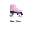 Patins à roulettes en ligne couleur Double rangée homme femme chaussures de patinage extérieur 4 roues Patines bleu rose 34-44 Europe taille 1
