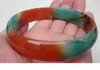 Whole GENUINE Asia Red Green Natural Jade Bangle Bracelet Inside 64mm68mm6611638