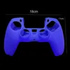 4 kleuren Zachte beschermende afdekking Siliconen Case Skin voor PlayStation 5 PS5 Controller Gamepad Protector DHL FEDEX EMS GRATIS schip