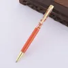 Japan Briefpapier Stift Weihnachtsgeschenke Blume schwimmende Glitzer DIY Kinder getrocknete kleine Muschel Wellhornschnecke Kristall Kugelschreiber