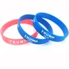 Trump Make America Great Again Pulseira de silicone de borracha esportiva à prova d'água Pulseira Trump Donald Torcedor Pulseira personalizada3758756