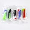 Silicone Blunt Holder Muti Colors Hookah Tips Smoking Pipes Hoses Shishas Portable Smoke Nozzle Straight Type 0 6xm C2