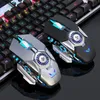 Mice G22 Gaming Cooling Fan Mouse 6 Buttons 1000-1600-6400 DPI USB Wired Optical For PC Computer