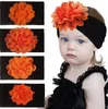 Hallowmas Kind Stirnband Baby Kleinkind Filet Halloween Party Blume Stirnbänder Baby Mädchen Neugeborenen Haarband Haar-Accessoire KKA8055