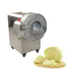 Automatische plantaardige snijmachine elektrische aardappel radijs komkommer snijden shredding machine