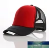 Blank Trucker Mesh Hats Frühling Sommer Snapback Baseball Caps für Männer Plain Foam Net Snap Back Baseball Cap für Frauen Sonnenhut 20 Stück