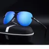 Civi Chic Al Mg Polarize Güneş Gözlüğü Adam Kurbağa Ayna Gözlük HD De Sol Sürüş Güneş Cam UV400 Zonnebril Pilot Gafas E1964389320