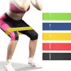 Rezystancja wirusona Bands Yoga Bands Pasek 500mm Długie 5 Kolory Joga Napięcie Band Gym Home Excert Sport Trening Trening