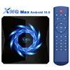 X96Q MAX 4G 32G スマート TV ボックス Android 10 TVbox サポート 2.4G5G デュアル Wi-Fi 6K Google 音声アシスタント 4K BT5.0