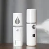 Portable Mini Nano Mister Luftfuktare Kylmistans ansikte Luftfuktare Sprayer Facial Device USB Uppladdningsbara hudvårdsverktyg