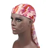 Jedwabny Durag Long Targ Dorag Durags Premium Silk Waver Caps Bandana Turban Peruki Hip Hop Head Pałą na głowę Pirate Hat Cap D1077420