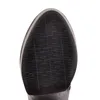 بيع العلامة التجارية الجديدة الشتاء مثير البني المرأة الفخذ عالية منصة الأحذية أسود أزياء سيدة حزب الرقص أحذية EH299 زائد حجم كبير 10 431