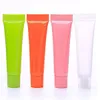 5ML/10ML Colorful Squeeze Plastic Refillable Bottle Cosmetic Hoses Facial Cleaner Tube