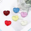 Corazón Azul Colorido Amarillo Rojo Forma Decoración Rosa Nevera Cristal Etiqueta Magnética Hermosa Cocina Imán Resion DIY Estéreo Jc1635712