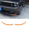 Orange Front Bumper Lip Cover Trim Styling Frame Bezel For Dodge Challenger SXT 15+ Car Exterior Accessories