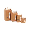 100pcs Rice Paper Packtea Pakiet kartonowy papierowy worka do przechowywania żywności Stać na stałe papierowe pakowanie papieru 64555604138716