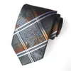 Jacquard Floral Stripes Business Suit stropdies Nek Ties Heren Ties voor mannen Will en Sandy Drop Ship