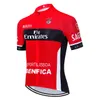 2022 EQUIPO Emirates Lisboa BENFICA Ciclismo Jersey 19D Pantalones de bicicleta Traje Hombres Verano Secado rápido Pro Ciclismo Camisas Maillot Culotte Wea2533090