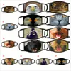 Maschera per il viso divertente Cartoon Animal Cat Maschera antipolvere stampata in 3D Maschere per la bocca lavabili Maschere riutilizzabili Maschera protettiva per adulti Moda in cotone DHL