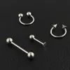 144PCS Eyebrow Ring Erybrow Pircing 316L Kirurgisk Stål Mode Kropp Piercing Smycken Utmärkt kvalitet