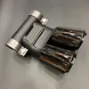 Tubo di scarico in acciaio inox nero lucido 1 pezzo lucido per PORSCHE 718 Accessori auto Argento Silverpipe