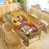 Personnalisez la nappe The Kiss Gustav Klimt Oxford Tissu à la poussière Rectangur Table Couverture pour Party Home Decor325M3391619