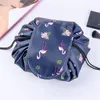 Women Organizer Large Capacity Drawstring Cosmetic Bag Travel Makeup Storage Bag Beam Magic Pouch Toiletry Kit Box Wash Bag