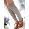 Braid Knit Leg Warmers Crochet Long Socks stockings Leggings socks women fashion Autumn Winter Hosiery
