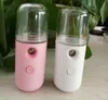 Taşınabilir Mini Nano Mist Püskürtücü Yüz Steamer Nemlendirici Cilt Bakımı Araçları 30 ml Yüz Spreyi Güzellik Aletleri