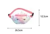 Kids Plush Unicorn Chest Bag Boys Girls Cartour Crossbody Fanny Pack Messenger Torba Dziecko Urocze Torby One-Ramię Outdoor Coin Torebka D22901