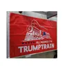 Bandeiras trem vermelho Trump de 2020, 100% Poleyster Tecido National Advertising, 100D Tecido Digital Impresso, frete grátis