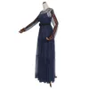 XL4XL 2020 Summer Fashion New African Women Oneck Polka Dot Long Sleeve بالإضافة إلى حجم Long Dress African Clothing مع Inner6911749