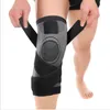 Колено профессиональной поддержка Защитный спорт наколенники дышащий бандаж Knee Brace для Баскетбол Теннис Велоспорт Бег защитного рукава