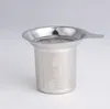 メッシュティーインフューザーの再利用可能な茶漉しのステンレス鋼のティーポットルーズティーリーフスパイスフィルターのコーヒーキッチンツール