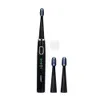 AZ-4 Pro Sonic Electric Toothbrush 5 Modes Adult Timer Tooth Brushes Battery Operated with 3pc Replacement Heads No Rechargeable