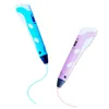 3D Printing Pen Graffiti Drawing Painting Pens Adjustable Temperature with USB Cable PLA Filament Educational Toy for Kids DIY JK2008XB