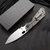 High End Smf Tactical Składany Nóż D2 Drop Point Stone Blade TC4 Titanium Stopu Uchwyt EDC Kieszonkowe Noże EDC