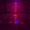 Laserbelysningsprojektor Färgglada 60 mönster med RGB Galaxy LED Ripple Wave Light System för Party DJ Stage Disco Music Show BAR8550909