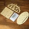 Christmas Gift Desk Wooden nativity Decoration Chalet Forest Home Party Decorations Xmas 2020 New Year Ornaments