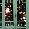 11 estilos! Etiquetas do Natal de Papai Noel adesivos indoor Natal ao ar livre Decoração PVC Wallpaper Natal Mural A11